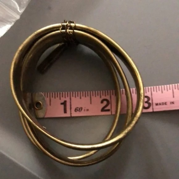 BCBGeneration Gold Tone Bangle Set - Picture 6 of 9
